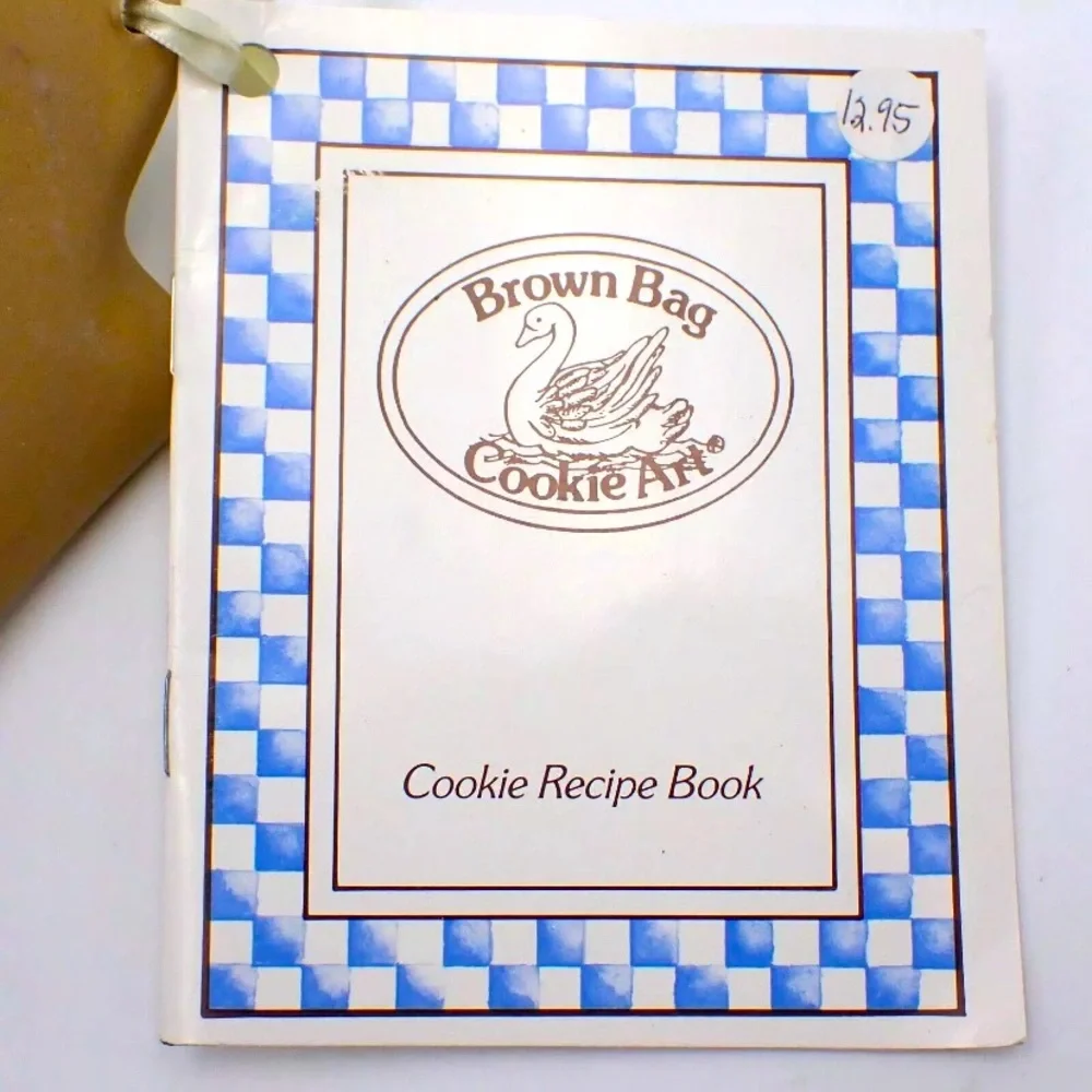 Vintage Brown Bag Cookie Art Mold 80's Gingerbread House Retired Hill Paper Cast